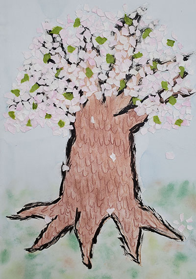 葉桜